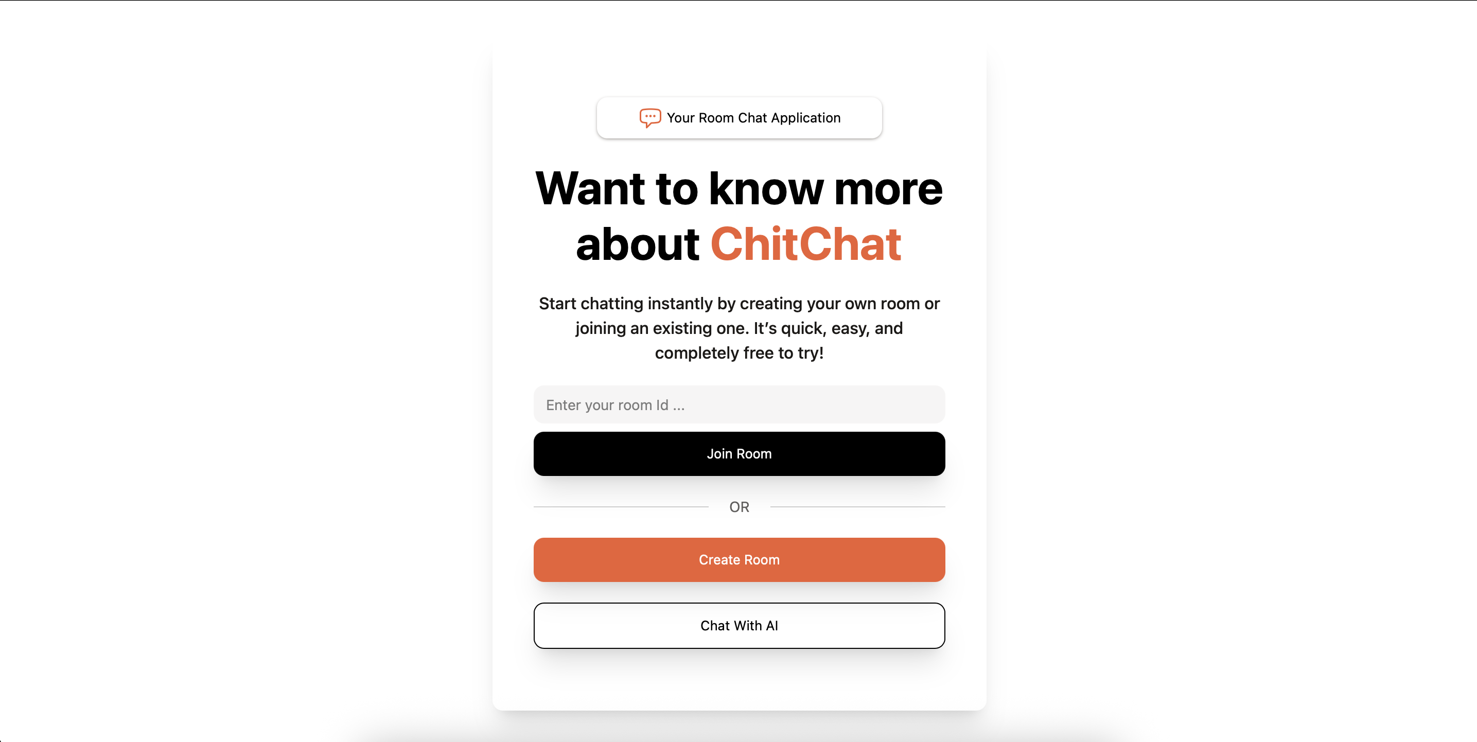 Chit Chat