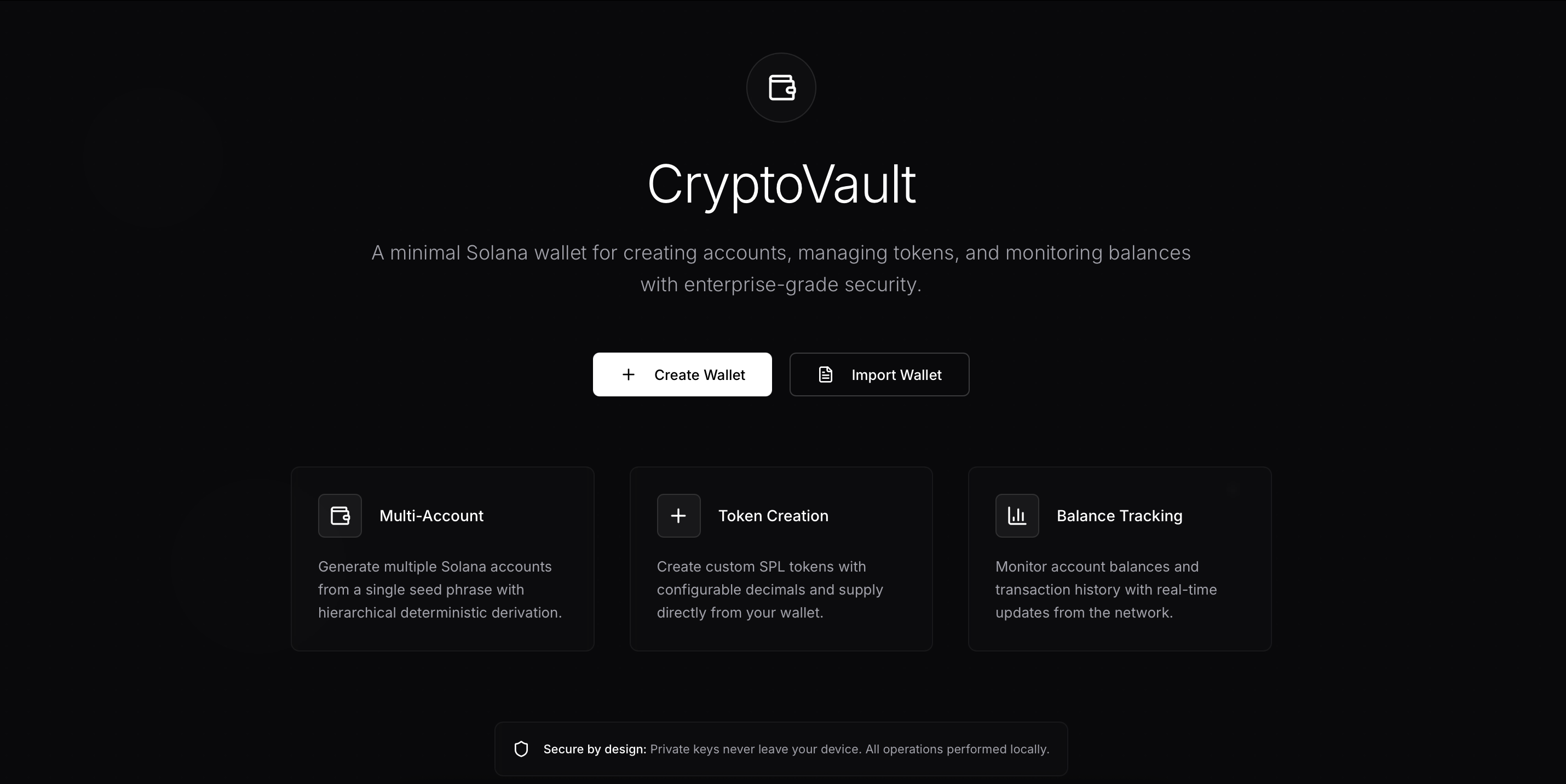 Crypto Vault