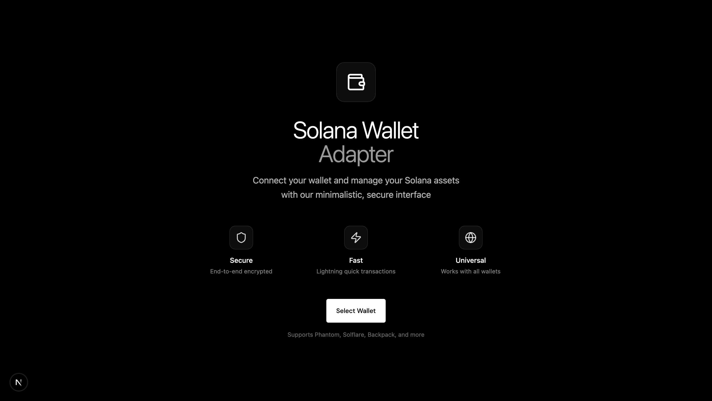Solana Wallet Adapter